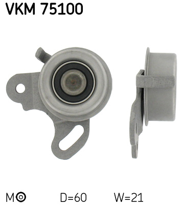 SKF Feszítőgörgő, vezérműszíj VKM75100_SKF